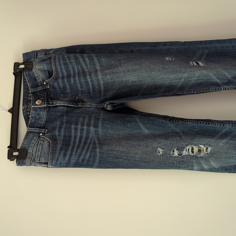 White House Black Market Everyday Soft Denim Jeans Slim Mid Rise Size 4 …